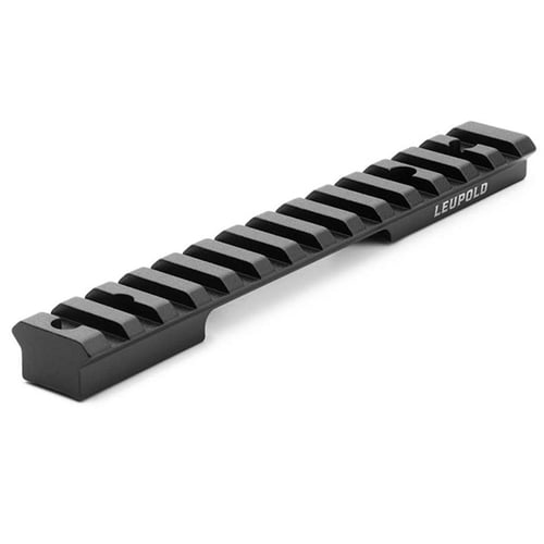 BACKCNT XSLOT BAR FLDCRFT 20MOA LA MATTEBackcountry Cross-Slot 1-PC Base Matte Black - Barret Fieldcraft LA - 20 MOA - Material Aluminum - Base Cant No - Base Configuration 1 Piece - Weight (oz) 1.8 - Length (in) 6.3 - Milled in recoil lug and low-profile keeper screwLength (in) 6.3 - Milled in recoil lug and low-profile keeper screw